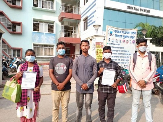 ABVP requests Education Director to speedup admission process in Colleges ABVP requests Education Director to speedup admission process in Colleges